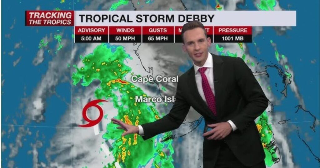 Tropical Storm Debby